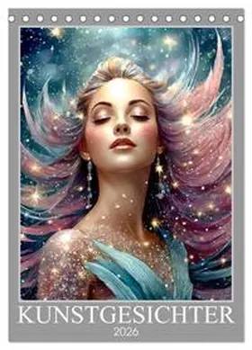 Braun / CALVENDO |  Kunstgesichter (Tischkalender 2026 DIN A5 hoch), CALVENDO Monatskalender | Sonstiges |  Sack Fachmedien