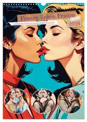CALVENDO / Lehmann |  Frauen lieben Frauen (Wandkalender 2026 DIN A3 hoch), CALVENDO Monatskalender | Sonstiges |  Sack Fachmedien