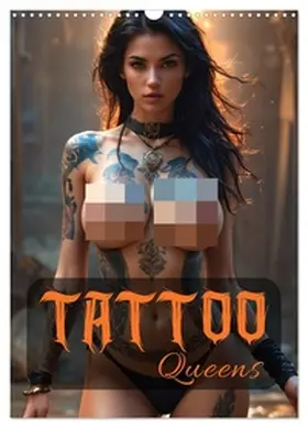 ShirtScene / CALVENDO |  Tattoo Queens (Wandkalender 2026 DIN A3 hoch), CALVENDO Monatskalender | Sonstiges |  Sack Fachmedien