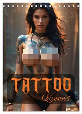 ShirtScene / CALVENDO |  Tattoo Queens (Tischkalender 2026 DIN A5 hoch), CALVENDO Monatskalender | Sonstiges |  Sack Fachmedien