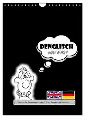 CALVENDO / Keller |  DENGLISCH oder was? (Wandkalender 2026 DIN A4 hoch), CALVENDO Monatskalender | Sonstiges |  Sack Fachmedien
