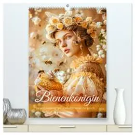 CALVENDO / Frost |  Bienenkönigin - Goldene Harmonie von Schönheit, Honig und Bienen (hochwertiger Premium Wandkalender 2026 DIN A2 hoch), Kunstdruck in Hochglanz | Sonstiges |  Sack Fachmedien