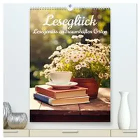 CALVENDO / Bee |  Leseglück (hochwertiger Premium Wandkalender 2026 DIN A2 hoch), Kunstdruck in Hochglanz | Sonstiges |  Sack Fachmedien