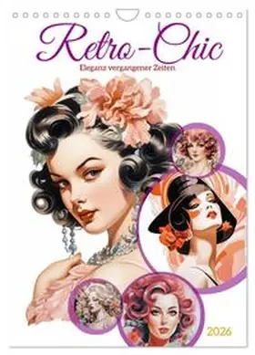 Gierok-Latniak / CALVENDO |  Retro Chic (Wandkalender 2026 DIN A4 hoch), CALVENDO Monatskalender | Sonstiges |  Sack Fachmedien