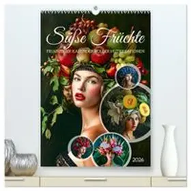 CALVENDO / Frost |  Süße Früchte - Fruchtiger Kalender voller Hutkreationen (hochwertiger Premium Wandkalender 2026 DIN A2 hoch), Kunstdruck in Hochglanz | Sonstiges |  Sack Fachmedien