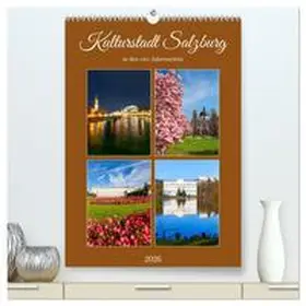 CALVENDO / Kramer |  Kulturstadt Salzburg (hochwertiger Premium Wandkalender 2026 DIN A2 hoch), Kunstdruck in Hochglanz | Sonstiges |  Sack Fachmedien