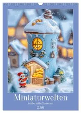 CALVENDO / Brunner-Klaus |  Miniaturwelten - Zauberhafte Szenerien (Wandkalender 2026 DIN A3 hoch), CALVENDO Monatskalender | Sonstiges |  Sack Fachmedien