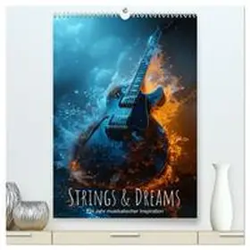 CALVENDO / artefacti |  Strings & Dreams: Ein Jahr musikalischer Inspiration (hochwertiger Premium Wandkalender 2026 DIN A2 hoch), Kunstdruck in Hochglanz | Sonstiges |  Sack Fachmedien