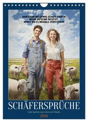 Löwer / CALVENDO |  Schäfersprüche (Wandkalender 2026 DIN A4 hoch), CALVENDO Monatskalender | Sonstiges |  Sack Fachmedien