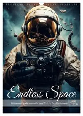 HollywayArt / CALVENDO |  Endless Space - Zeitreisen in die unendlichen Weites des Weltraums (Wandkalender 2026 DIN A3 hoch), CALVENDO Monatskalender | Sonstiges |  Sack Fachmedien