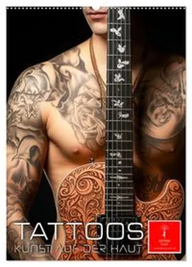 CALVENDO / Roder |  Tattoos Kunst auf der Haut (Wandkalender 2026 DIN A2 hoch), CALVENDO Monatskalender | Sonstiges |  Sack Fachmedien