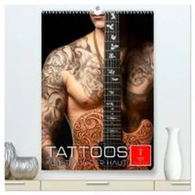 CALVENDO / Roder |  Tattoos Kunst auf der Haut (hochwertiger Premium Wandkalender 2026 DIN A2 hoch), Kunstdruck in Hochglanz | Sonstiges |  Sack Fachmedien