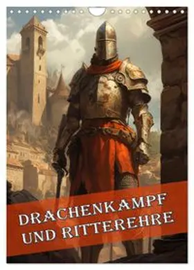 CALVENDO / Brunner-Klaus |  Drachenkampf und Ritterehre (Wandkalender 2026 DIN A4 hoch), CALVENDO Monatskalender | Sonstiges |  Sack Fachmedien