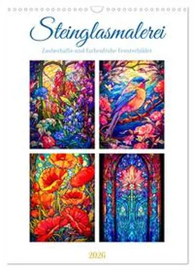 Gierok-Latniak / CALVENDO |  Steinglasmalerei (Wandkalender 2026 DIN A3 hoch), CALVENDO Monatskalender | Sonstiges |  Sack Fachmedien