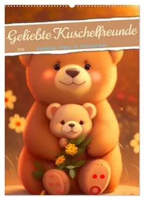 CALVENDO / franky58 |  Knuddelige Kuschelfreunde (Wandkalender 2026 DIN A2 hoch), CALVENDO Monatskalender | Sonstiges |  Sack Fachmedien