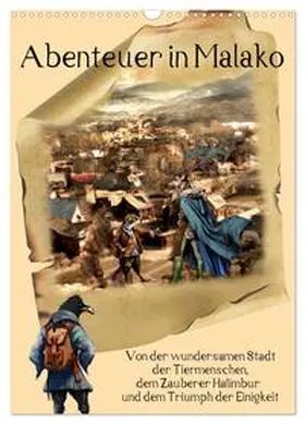 Feix / CALVENDO |  Abenteuer in Malako (Wandkalender 2026 DIN A3 hoch), CALVENDO Monatskalender | Sonstiges |  Sack Fachmedien