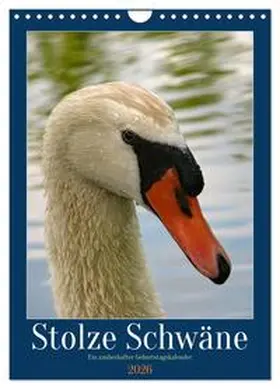 Löwer / CALVENDO |  Stolze Schwäne (Wandkalender 2026 DIN A4 hoch), CALVENDO Monatskalender | Sonstiges |  Sack Fachmedien
