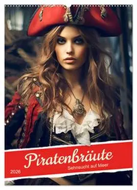 CALVENDO / Frost |  Piratenbräute Sehnsucht auf Meer (Wandkalender 2026 DIN A2 hoch), CALVENDO Monatskalender | Sonstiges |  Sack Fachmedien