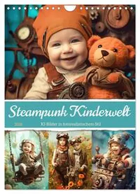 Löwer / CALVENDO |  Steampunk Kinderwelt (Wandkalender 2026 DIN A4 hoch), CALVENDO Monatskalender | Sonstiges |  Sack Fachmedien