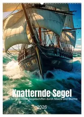 CALVENDO / Waurick |  Knatternde Segel (Wandkalender 2026 DIN A2 hoch), CALVENDO Monatskalender | Sonstiges |  Sack Fachmedien