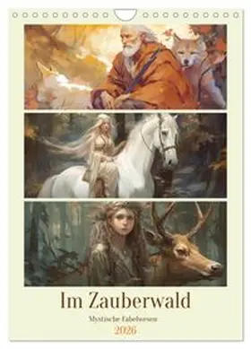 CALVENDO / Hurley |  Im Zauberwald. Mystische Fabelwesen (Wandkalender 2026 DIN A4 hoch), CALVENDO Monatskalender | Sonstiges |  Sack Fachmedien