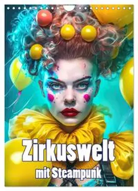Brunner-Klaus / CALVENDO |  Zirkuswelt mit Steampunk (Wandkalender 2026 DIN A4 hoch), CALVENDO Monatskalender | Sonstiges |  Sack Fachmedien