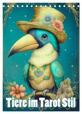 CALVENDO / Brunner-Klaus |  Tiere im Tarot Stil (Tischkalender 2026 DIN A5 hoch), CALVENDO Monatskalender | Sonstiges |  Sack Fachmedien