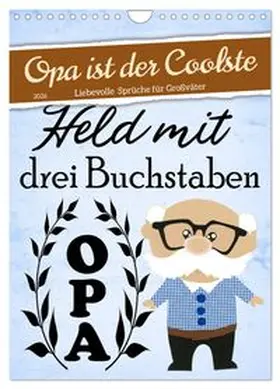 CALVENDO / Löwer |  Opa ist der Coolste (Wandkalender 2026 DIN A4 hoch), CALVENDO Monatskalender | Sonstiges |  Sack Fachmedien