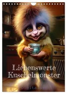 Illgen / CALVENDO |  Liebenswerte Kuschelmonster - Digitalart (Wandkalender 2026 DIN A4 hoch), CALVENDO Monatskalender | Sonstiges |  Sack Fachmedien