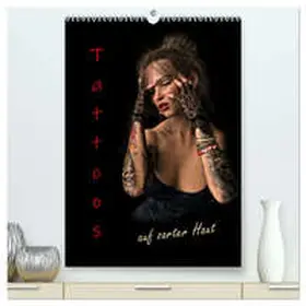 Reinecke / CALVENDO |  Portraits von tätowierten Frauen (hochwertiger Premium Wandkalender 2026 DIN A2 hoch), Kunstdruck in Hochglanz | Sonstiges |  Sack Fachmedien