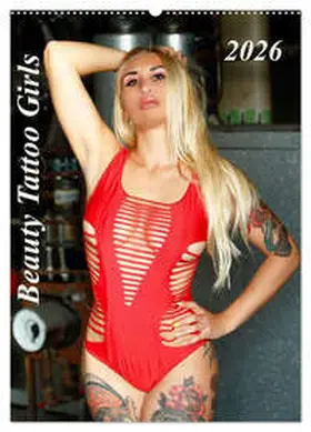 Talmon / CALVENDO |  Beauty Tattoo Girls 2026 (Wandkalender 2026 DIN A2 hoch), CALVENDO Monatskalender | Sonstiges |  Sack Fachmedien