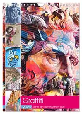 Meyer - Stimmungsbilder1 / CALVENDO |  Graffiti Kunst an der frischen Luft (Wandkalender 2026 DIN A4 hoch), CALVENDO Monatskalender | Sonstiges |  Sack Fachmedien
