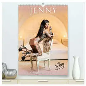 Rosyk / CALVENDO |  Jenny - Erotic Tattoo Girl (hochwertiger Premium Wandkalender 2026 DIN A2 hoch), Kunstdruck in Hochglanz | Sonstiges |  Sack Fachmedien