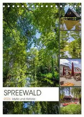 Viola / CALVENDO |  SPREEWALD Idylle und Historie (Tischkalender 2026 DIN A5 hoch), CALVENDO Monatskalender | Sonstiges |  Sack Fachmedien