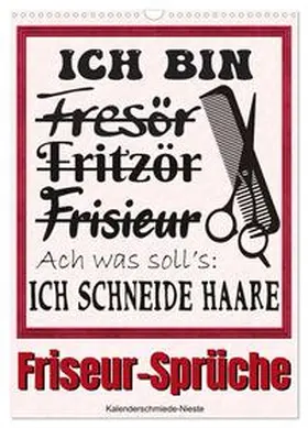 Löwer / CALVENDO |  Friseur-Sprüche (Wandkalender 2026 DIN A3 hoch), CALVENDO Monatskalender | Sonstiges |  Sack Fachmedien