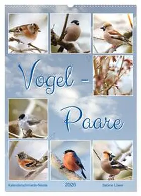 Löwer / CALVENDO |  Vogel-Paare (Wandkalender 2026 DIN A2 hoch), CALVENDO Monatskalender | Sonstiges |  Sack Fachmedien