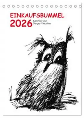 CALVENDO / Yakushev |  Einkaufsbummel 2026 (Tischkalender 2026 DIN A5 hoch), CALVENDO Monatskalender | Sonstiges |  Sack Fachmedien