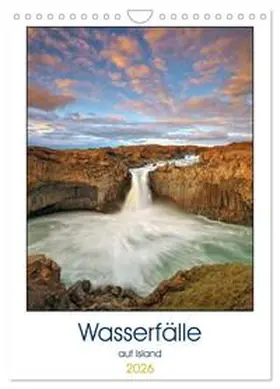 Großkopf / CALVENDO |  Wasserfälle auf Island (Wandkalender 2026 DIN A4 hoch), CALVENDO Monatskalender | Sonstiges |  Sack Fachmedien