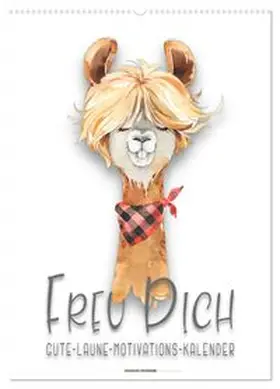 CALVENDO / Roder |  Freu Dich - Gute-Laune-Motivations-Kalender (Wandkalender 2026 DIN A2 hoch), CALVENDO Monatskalender | Sonstiges |  Sack Fachmedien
