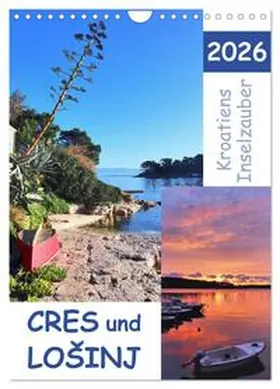 Löwer / CALVENDO |  Kroatiens Inselzauber, Cres und Losinj (Wandkalender 2026 DIN A4 hoch), CALVENDO Monatskalender | Sonstiges |  Sack Fachmedien