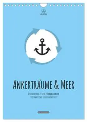 Hafenprinzessin / CALVENDO |  hafenprinzessin: Ankerträume & Meer - Der moderne Zitate-Wandkalender für maritime Lebensmomente! (Wandkalender 2026 DIN A4 hoch), CALVENDO Monatskalender | Sonstiges |  Sack Fachmedien