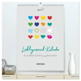 CALVENDO / Vollgeherzt |  vollgeherzt: Lieblingsmensch-Kalender - Der Wandkalender als Geschenk für ganz besondere Menschen (hochwertiger Premium Wandkalender 2026 DIN A2 hoch), Kunstdruck in Hochglanz | Sonstiges |  Sack Fachmedien