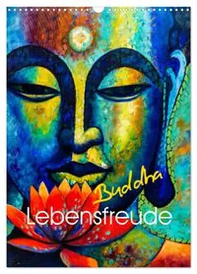CALVENDO |  Lebensfreude Buddha (Wandkalender 2026 DIN A3 hoch), CALVENDO Monatskalender | Sonstiges |  Sack Fachmedien