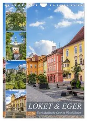 Viola / CALVENDO |  LOKET UND EGER Zwei idyllische Orte in Westböhmen (Wandkalender 2026 DIN A4 hoch), CALVENDO Monatskalender | Sonstiges |  Sack Fachmedien