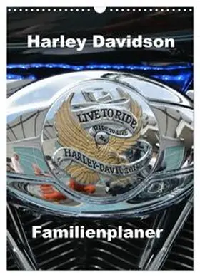 CALVENDO / Bartruff |  Harley Davidson Familienplaner (Wandkalender 2026 DIN A3 hoch), CALVENDO Monatskalender | Sonstiges |  Sack Fachmedien