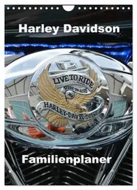 CALVENDO / Bartruff |  Harley Davidson Familienplaner (Wandkalender 2026 DIN A4 hoch), CALVENDO Monatskalender | Sonstiges |  Sack Fachmedien