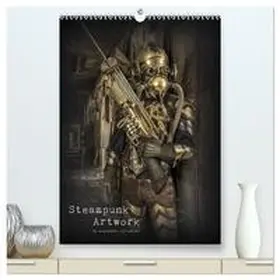 Schlesier / CALVENDO |  Steampunk Artwork (hochwertiger Premium Wandkalender 2026 DIN A2 hoch), Kunstdruck in Hochglanz | Sonstiges |  Sack Fachmedien