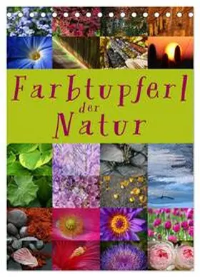 Cross / CALVENDO |  Farbtupferl der Natur (Tischkalender 2026 DIN A5 hoch), CALVENDO Monatskalender | Sonstiges |  Sack Fachmedien