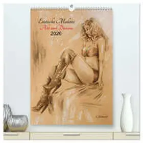 Zacharias / CALVENDO |  Erotische Malerei - Akt und Dessous (hochwertiger Premium Wandkalender 2026 DIN A2 hoch), Kunstdruck in Hochglanz | Sonstiges |  Sack Fachmedien