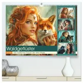 CALVENDO / Hurley |  Waldgeflüster. Die mystischen Frauen der alten Pfade (hochwertiger Premium Wandkalender 2026 DIN A2 quer), Kunstdruck in Hochglanz | Sonstiges |  Sack Fachmedien